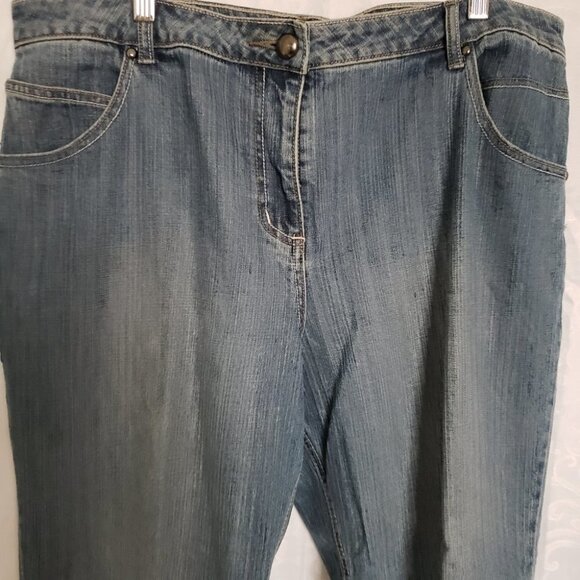 PENNINGTON'S Paris Fit Jeans Light Blue Straight Leg Size 16 Ladies Woma… - Picture 4 of 9